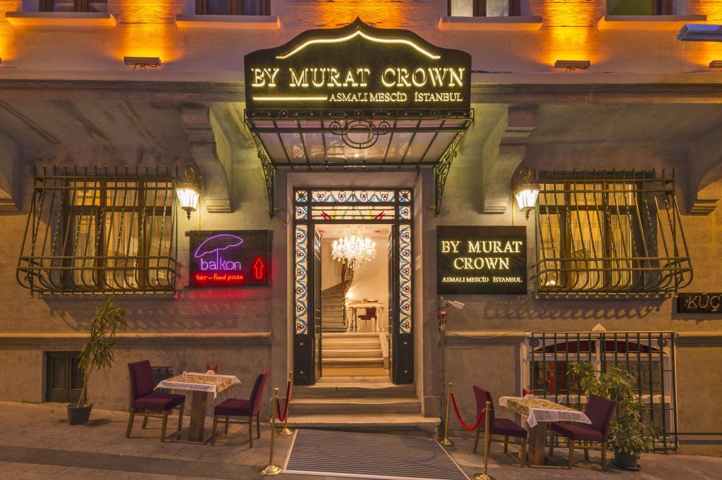 By Murat Crown Hotel Taksim Estambul Exterior foto