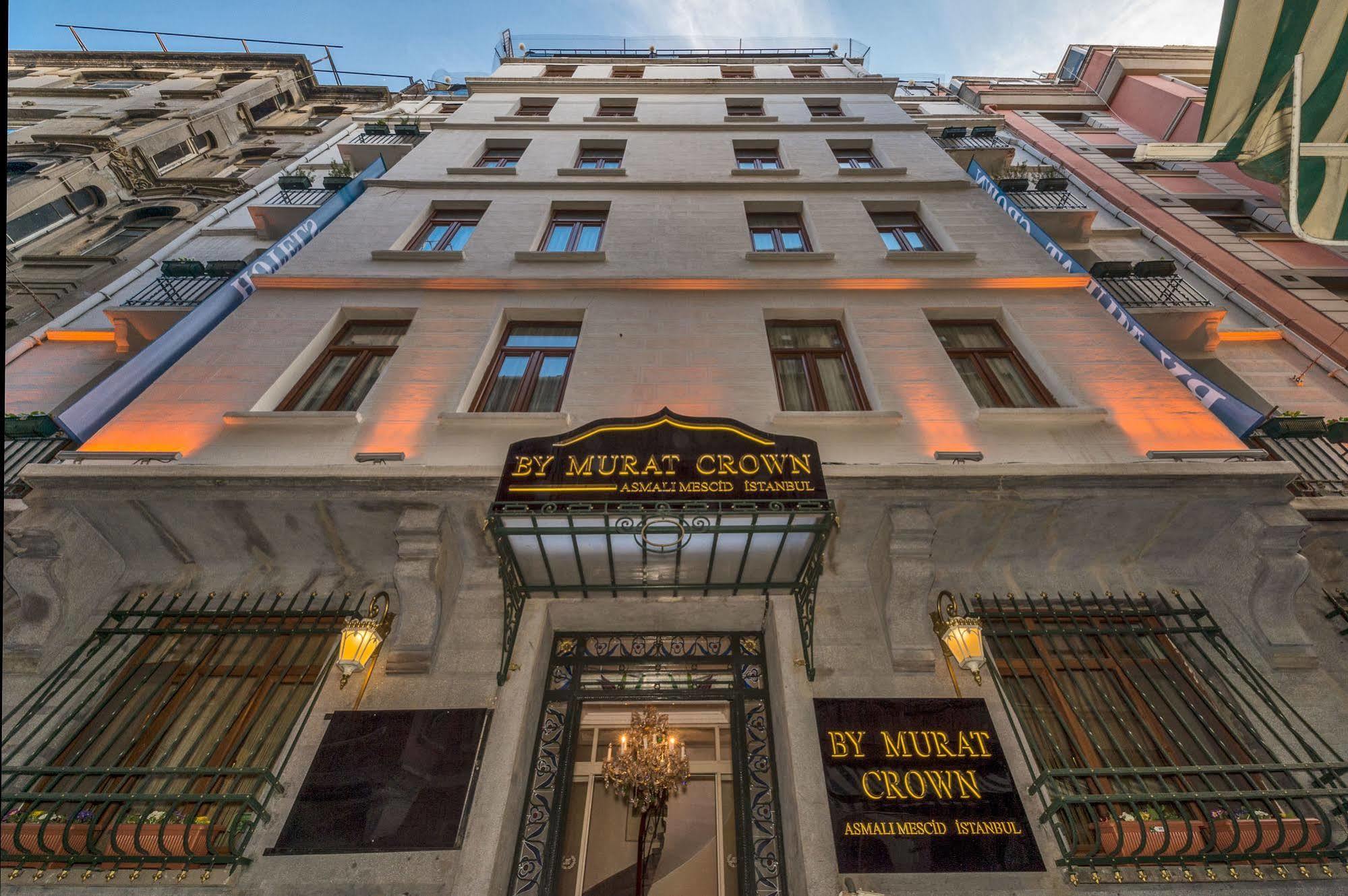 By Murat Crown Hotel Taksim Estambul Exterior foto